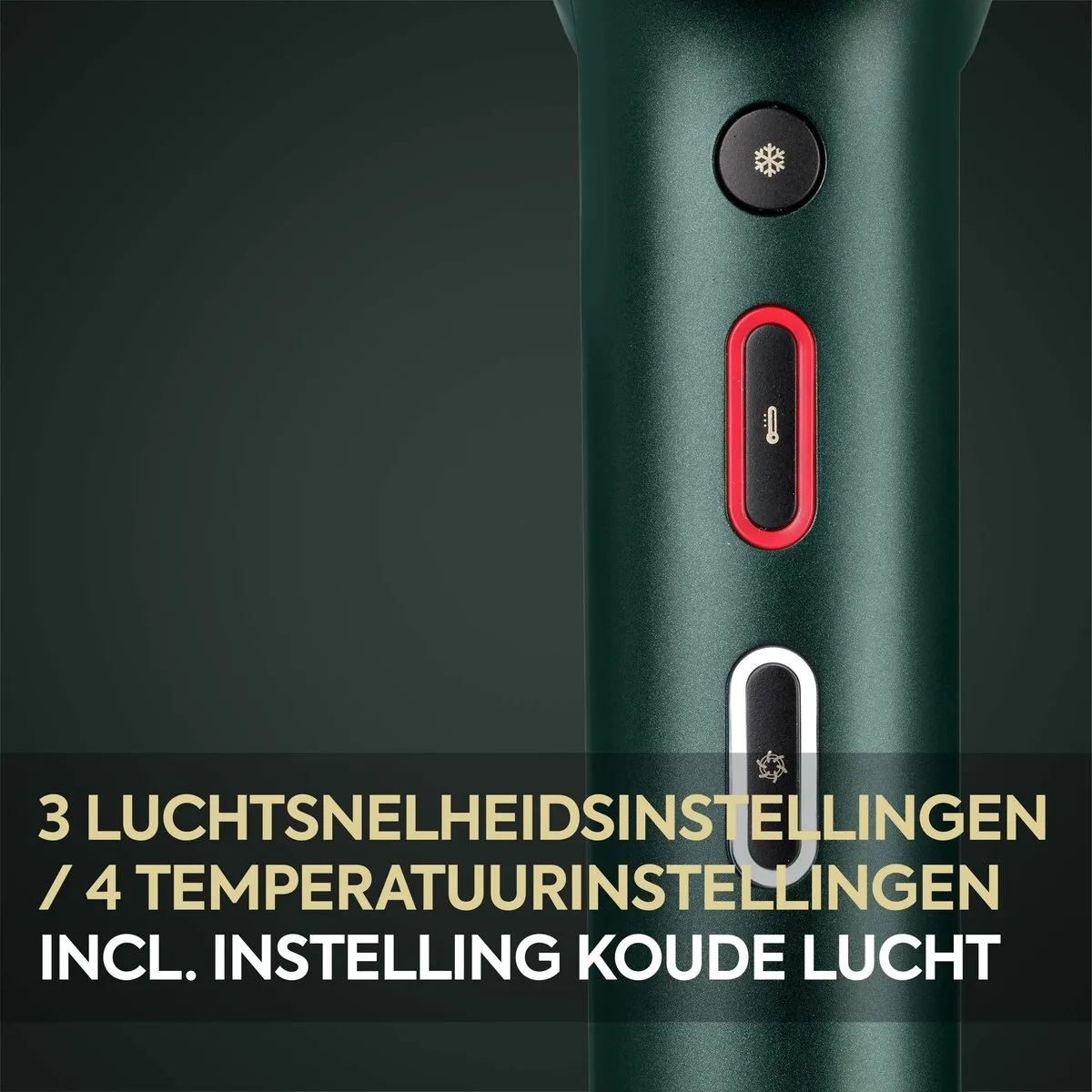 Babyliss Air Power Pro D6555DE Föhn - 1700W - 3 standen - Donkergroen - afbeelding 6 van 6