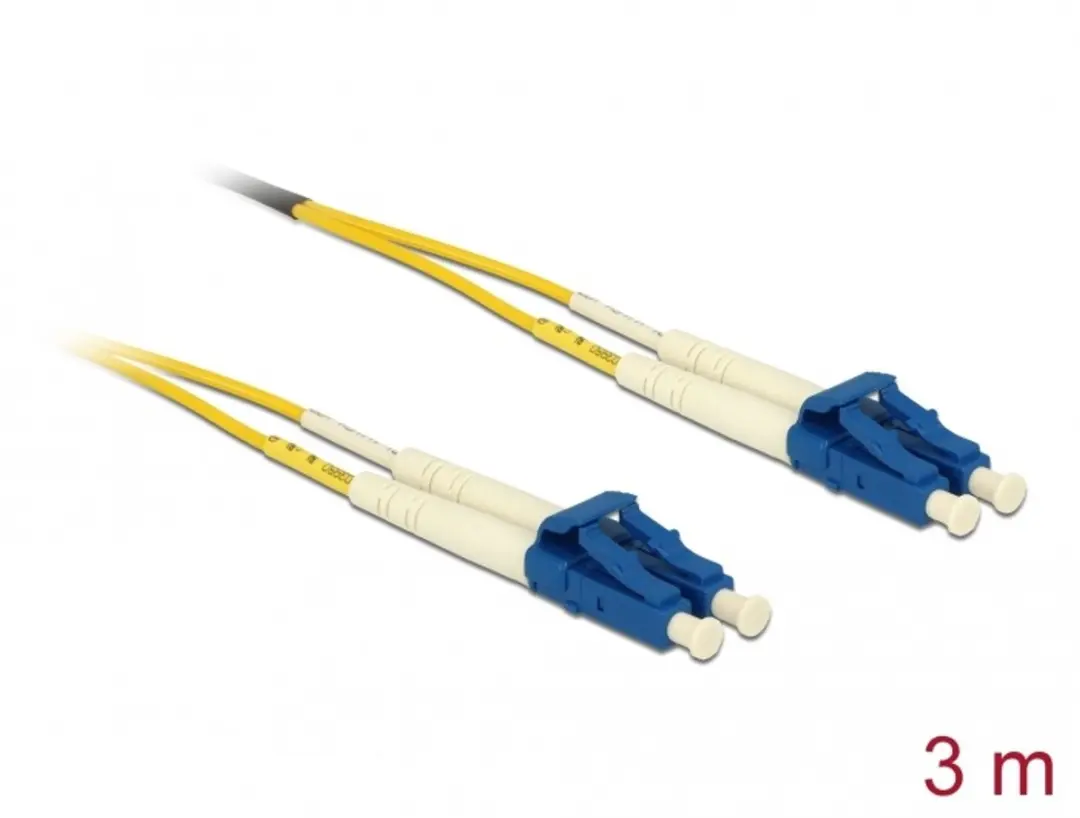 Delock LC-LC Singlemode OS2 Kabel 3m