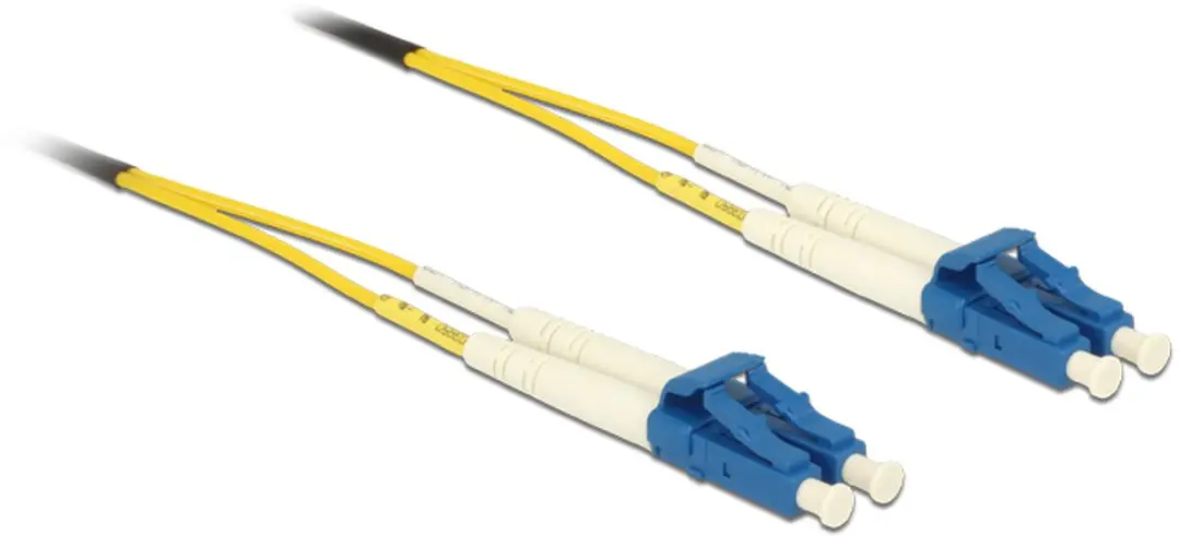 Delock LC-LC Singlemode OS2 Kabel 3m - Geel