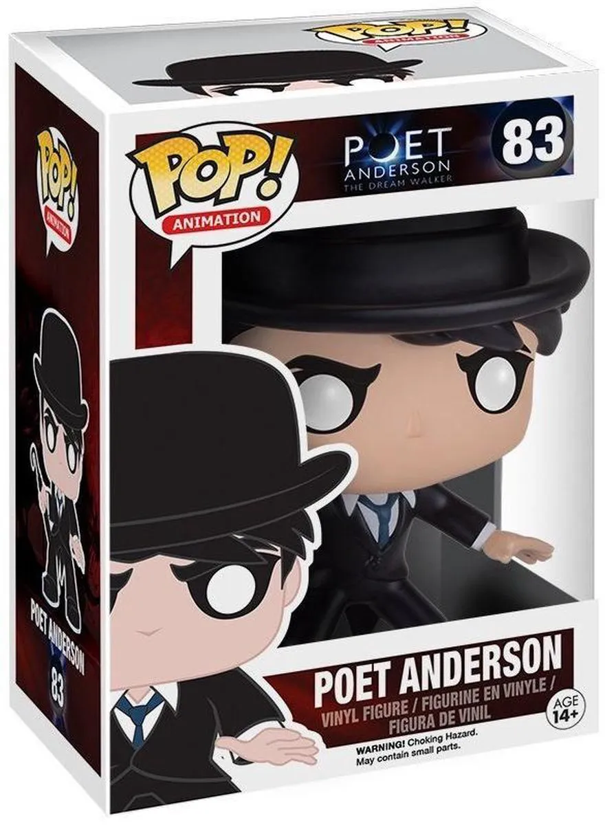 Funko Pop! Poet Anderson Verzamelfiguur #83 - Bonte kleuren