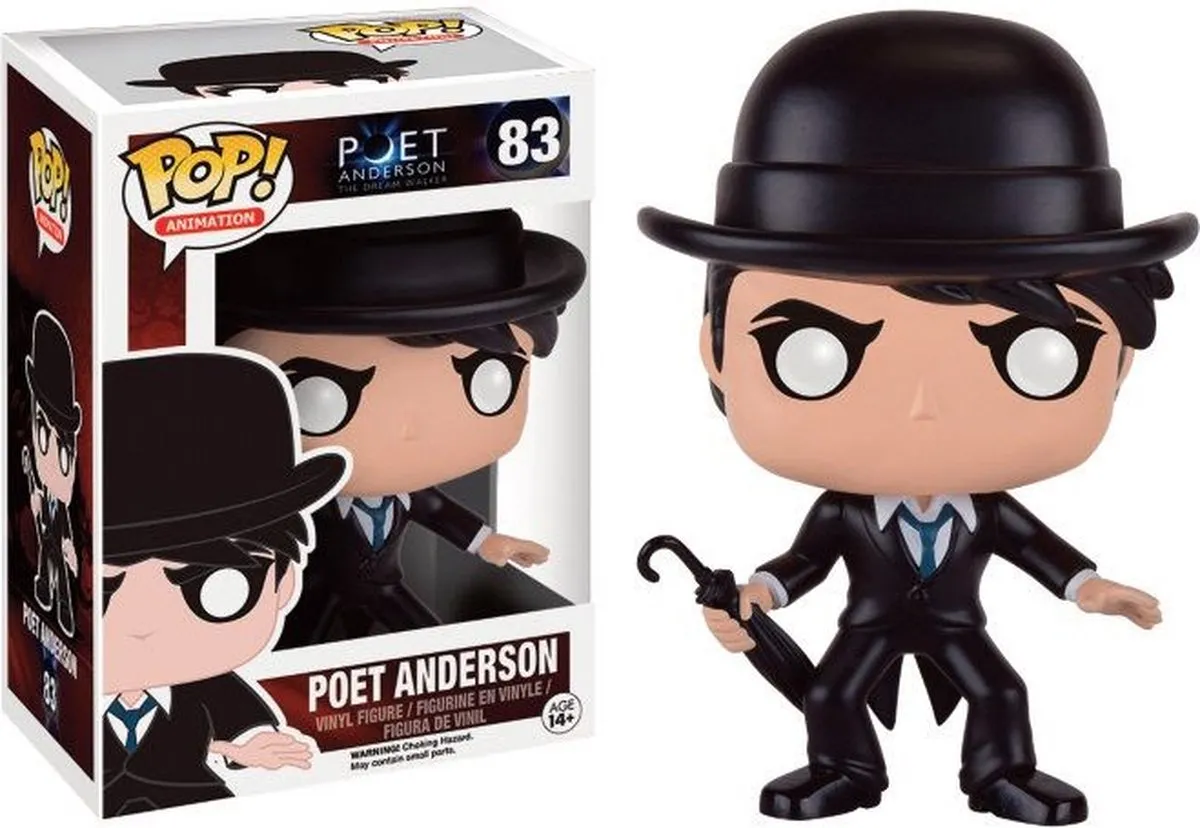 Funko Pop! Poet Anderson Verzamelfiguur #83 - Bonte kleuren
