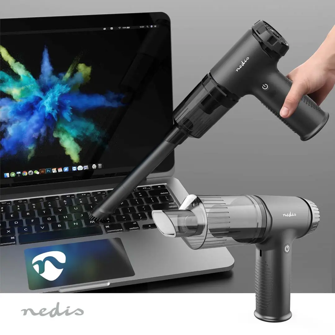 Nedis Airduster VCHHR100BK Kruimeldief - 90W - Zwart