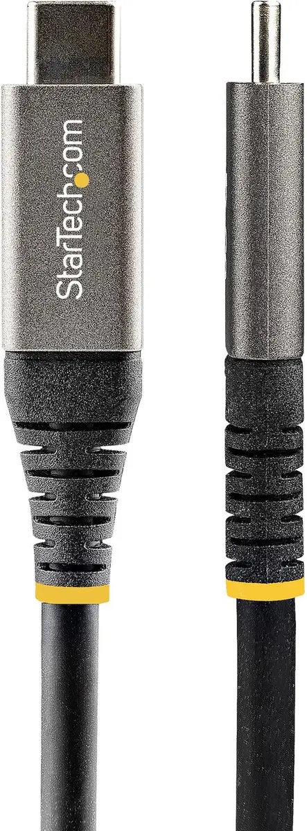 Startech USB31CCV1M USB-C Kabel 1m - Zwart/Grijs