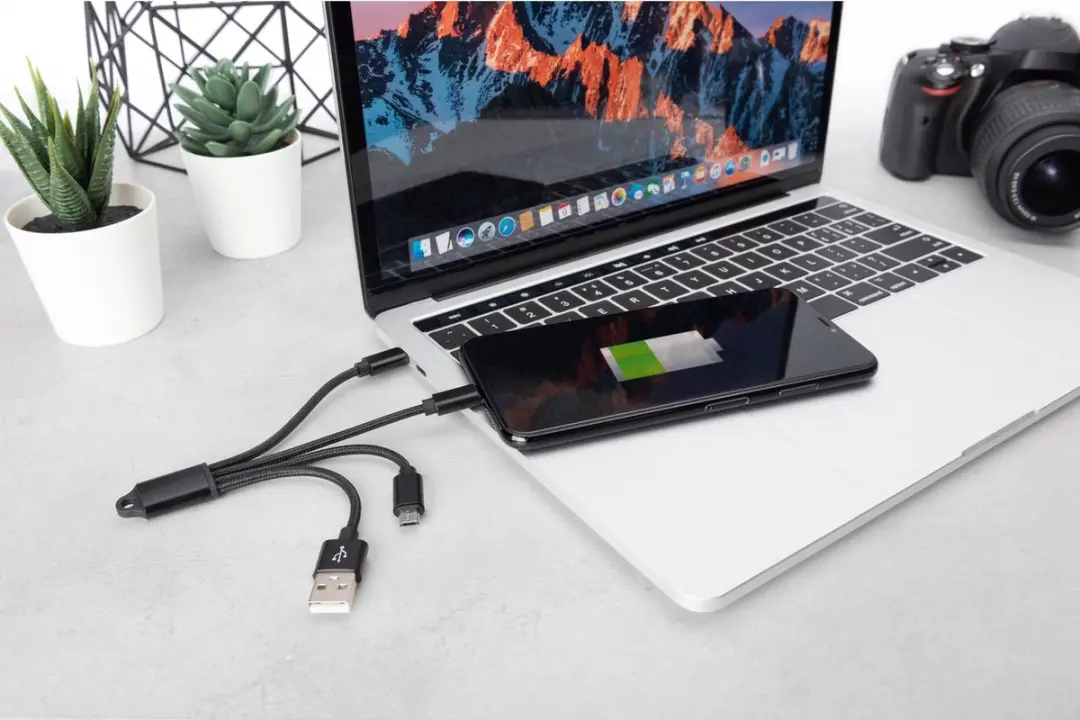 Digitus DB-300160-002-S Laadkabel - USB-A naar Lightning 0,15m - Zwart