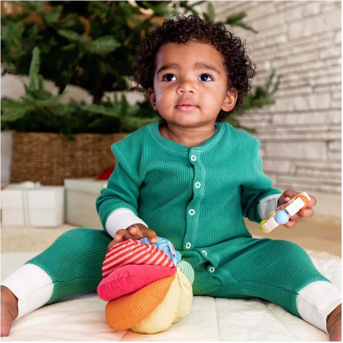 Haba Stoffen Bal Regenboog - Multicolor