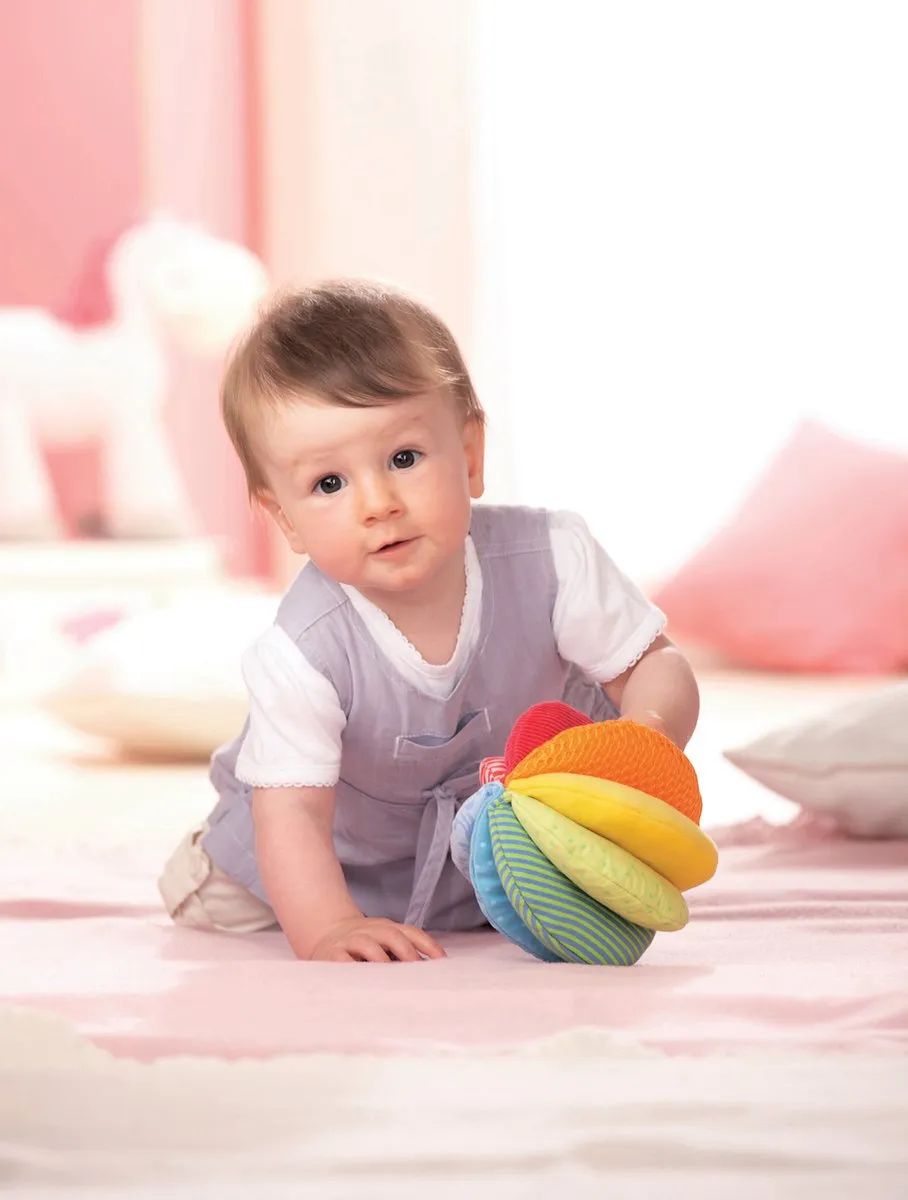Haba Stoffen Bal Regenboog - Multicolor
