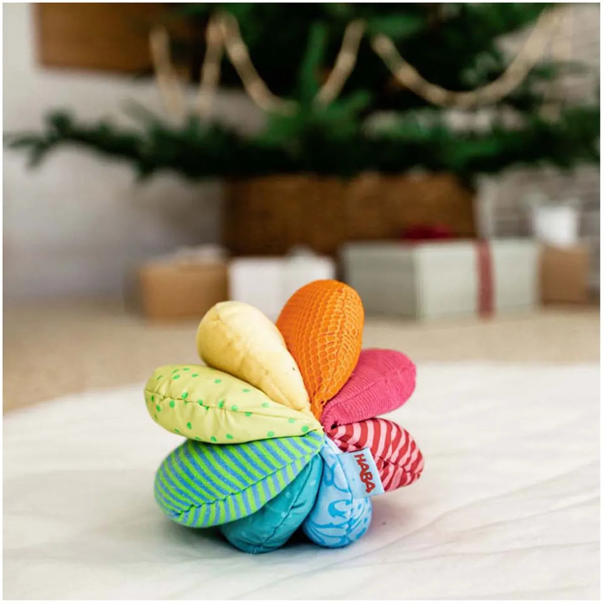 Haba Stoffen Bal Regenboog - Multicolor