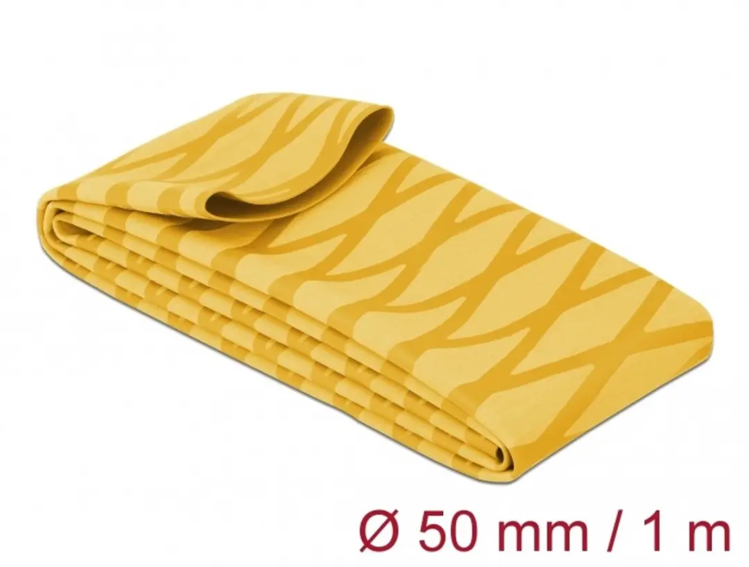 Delock Heat Shrink Tube X-Pattern 1m x 50mm