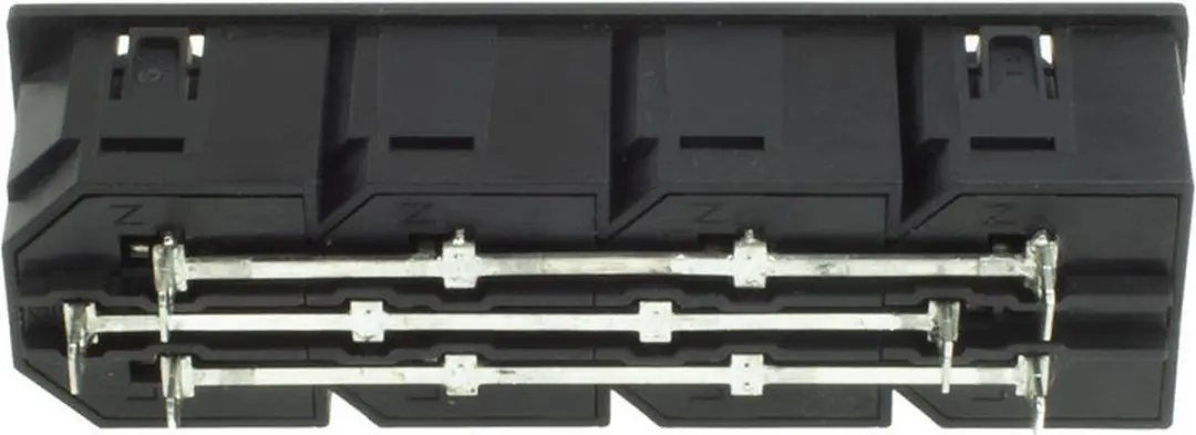 ACT C13 IEC Lock Net Entree PA135015BK4 - 4x Uitgang - Zwart - afbeelding 6 van 6