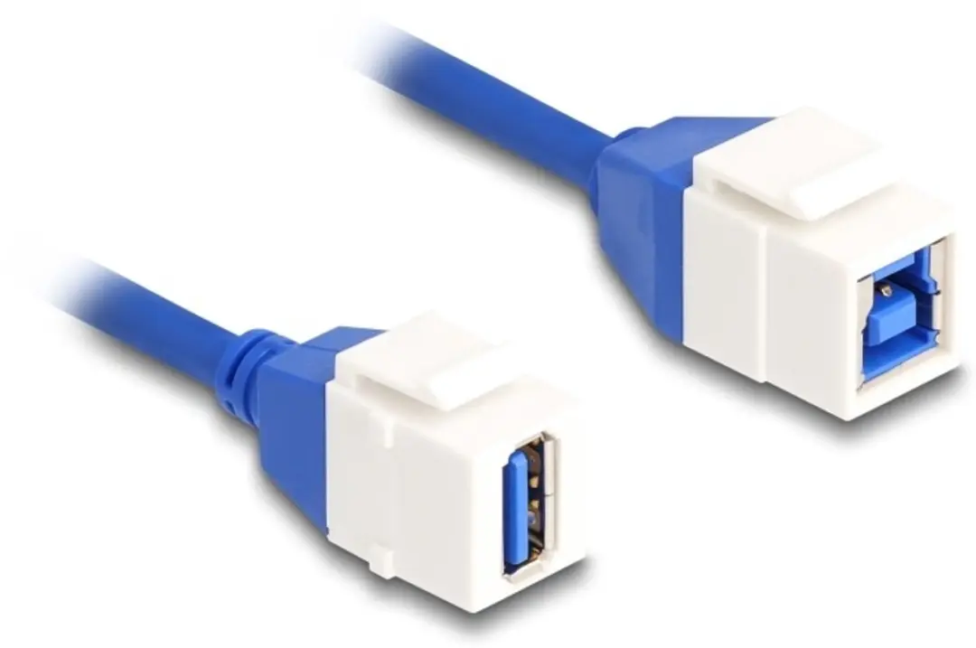 Delock USB-A/USB-B Keystone Module USB3.0 5Gbps