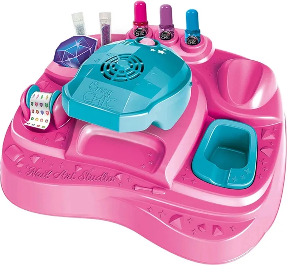 Clementoni Crazy Chic Nagelstudio - Multicolor