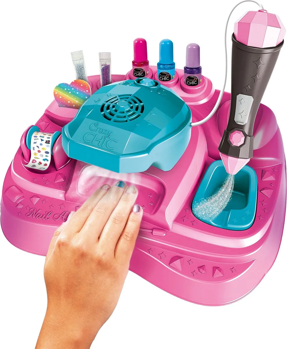 Clementoni Crazy Chic Nagelstudio - Multicolor
