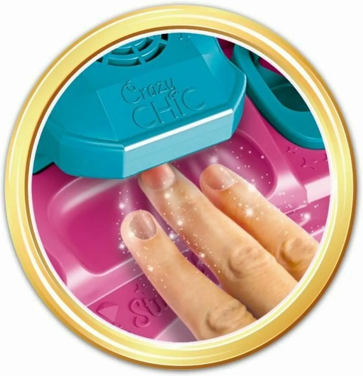 Clementoni Crazy Chic Nagelstudio - Multicolor - afbeelding 6 van 6
