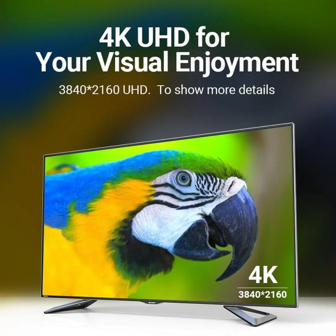 Vention HDMI 2.0 Female-Female Koppelstuk - 4K/1080P - Zwart