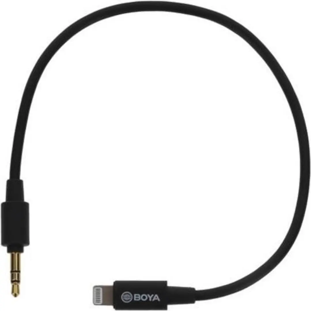 Boya BY-K1 Adapter 3.5mm TRS naar Lightning