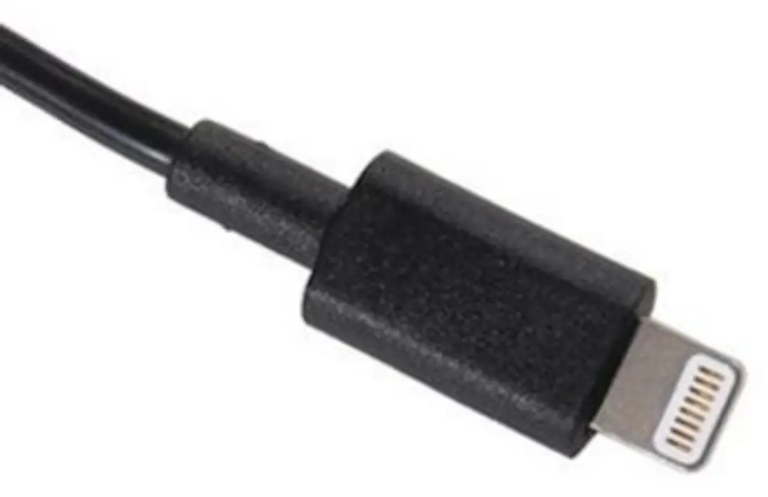 Boya BY-K1 Adapter 3.5mm TRS naar Lightning - Zwart
