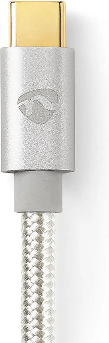 Nedis USB-C Kabel 480 Mbps 1m - Verguld - Aluminium
