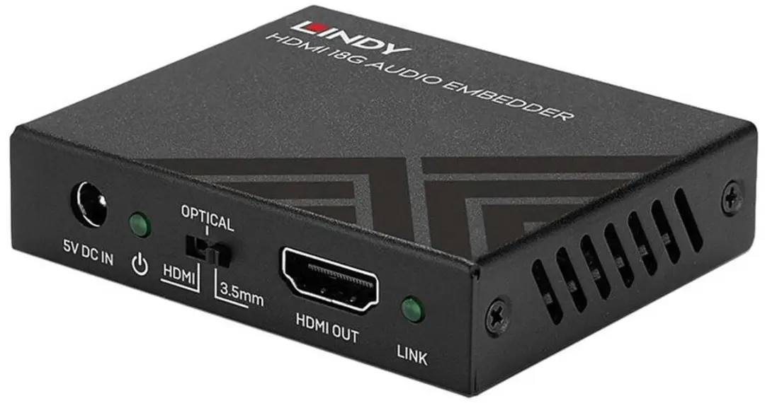 Lindy AV Converter 38203 HDMI - 4K - Zwart - afbeelding 6 van 6
