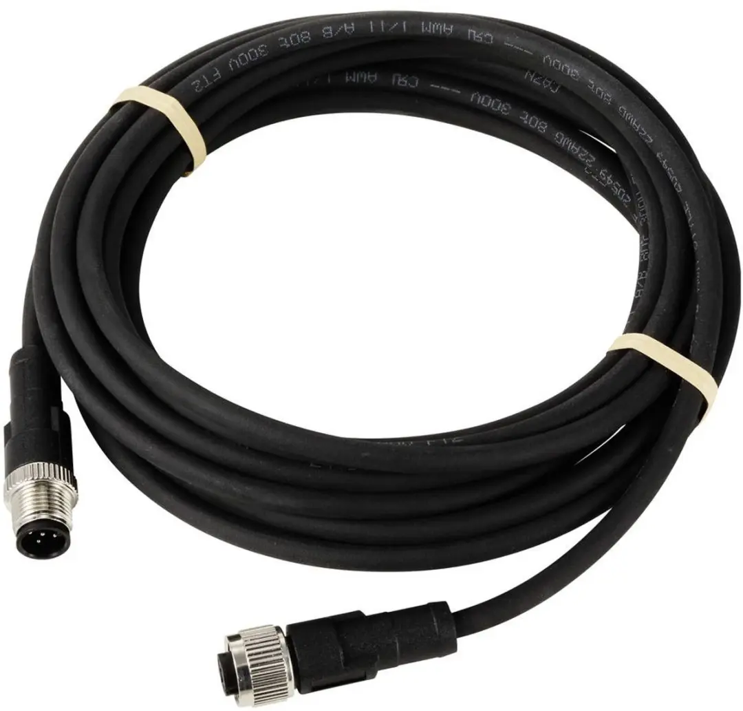 Tru Components TC-12833004 Sensor/Actuator Verlengkabel M12 - 5 Polig - Zwart