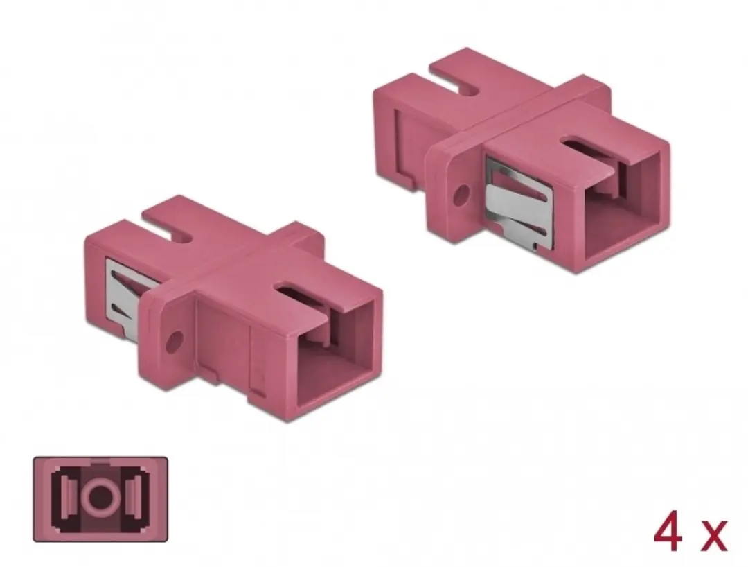 Delock SC Simplex Koppler MM Violet