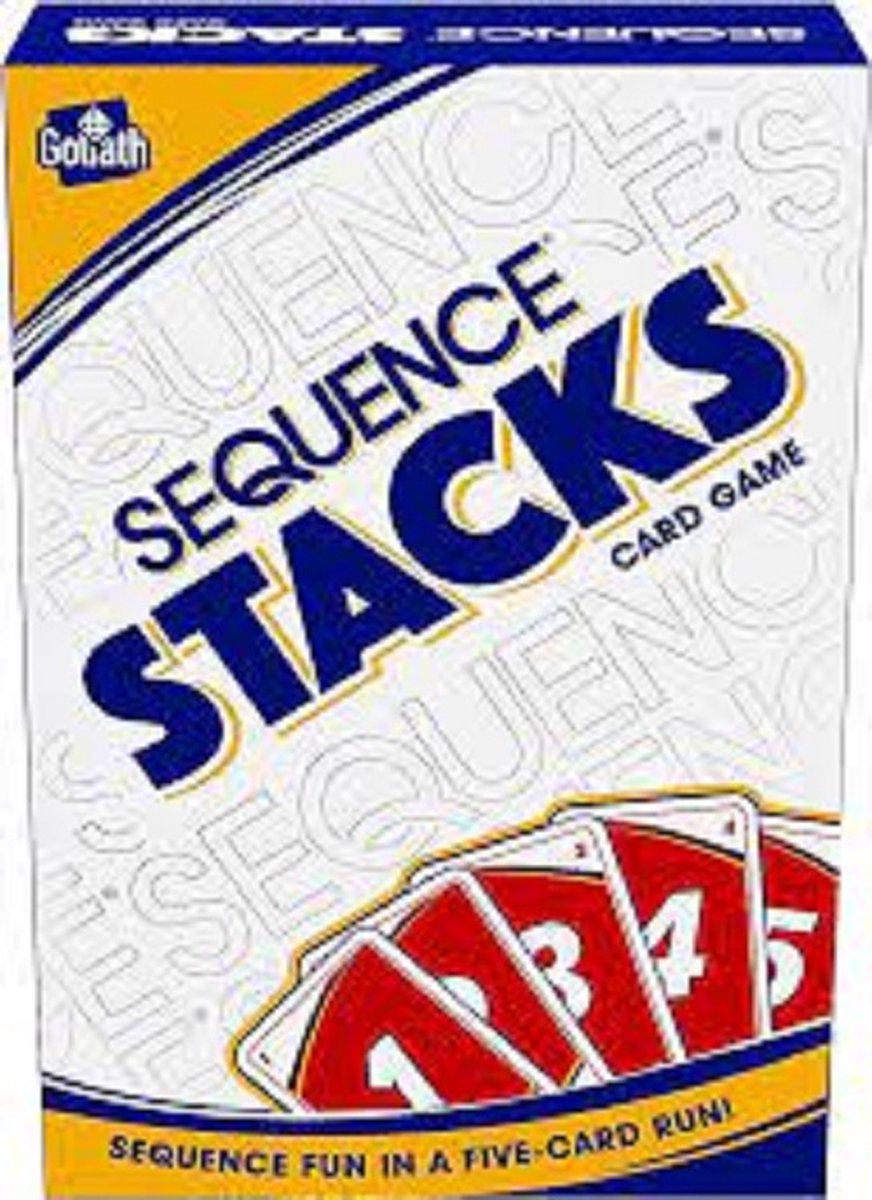Sequence Stacks (engels) Family Card Game