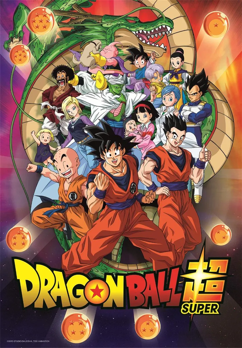 Clementoni Dragon Ball Super Puzzel 1000 Stuks - Multi Kleur