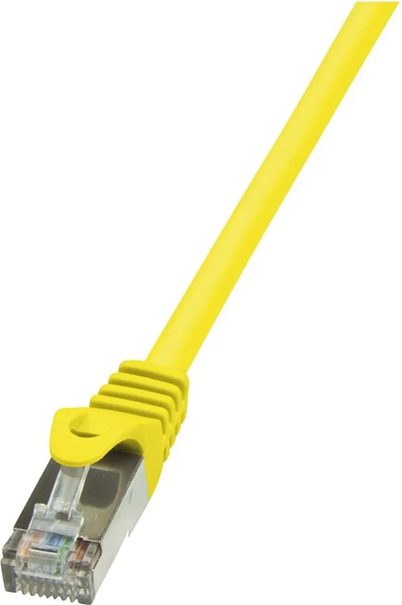 Logilink CP2097U Patchkabel CAT 6 Geel 10m