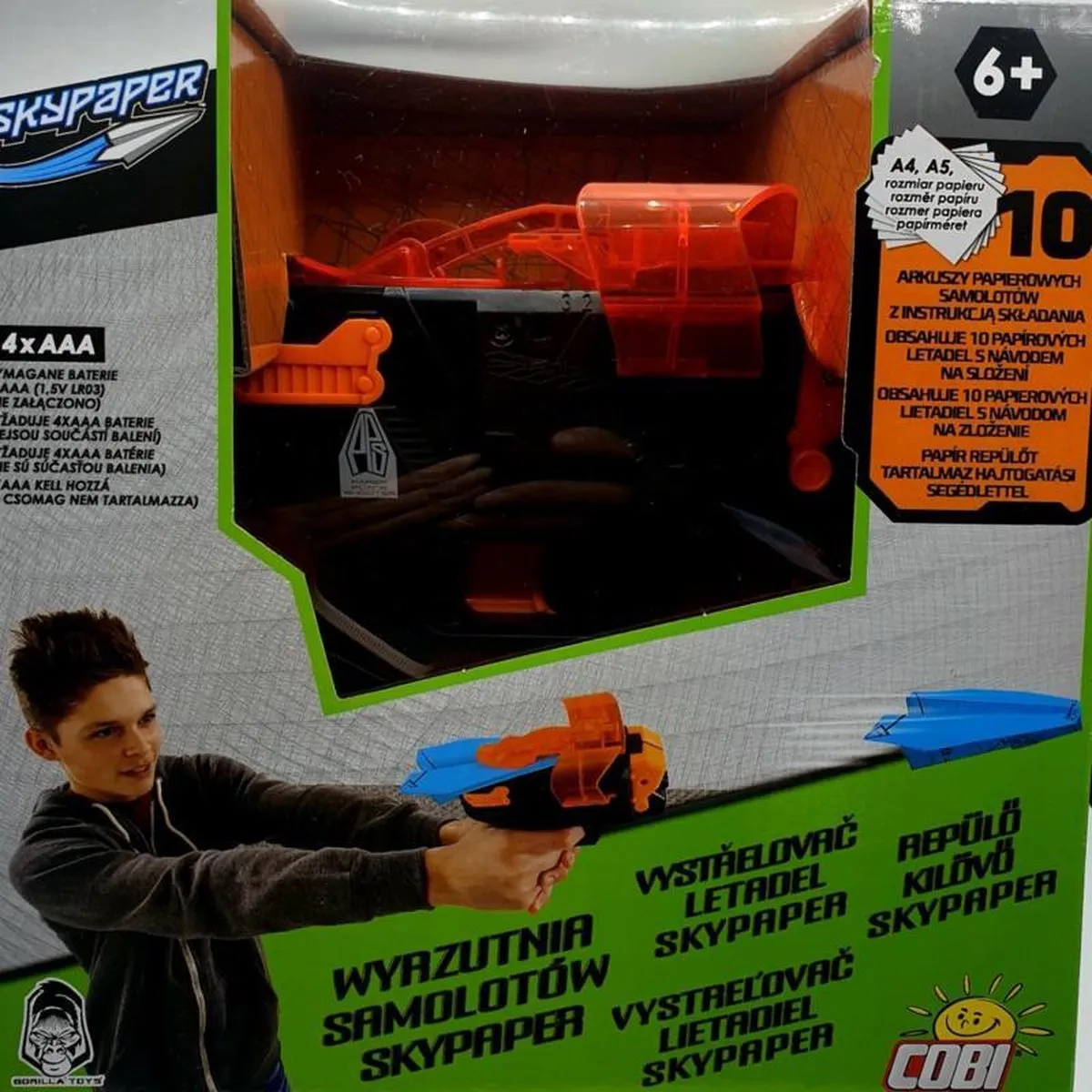 Cobi Skypaper Launcher - 4x Potloodbatterijen