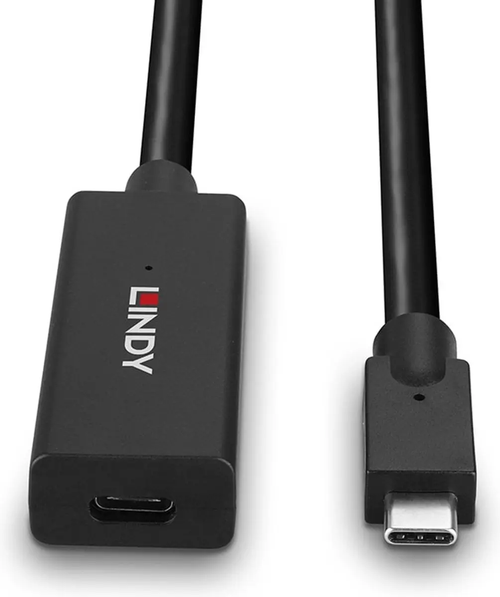 Lindy USB-C Kabel 43364 USB 3.2 Gen2 5m - Zwart