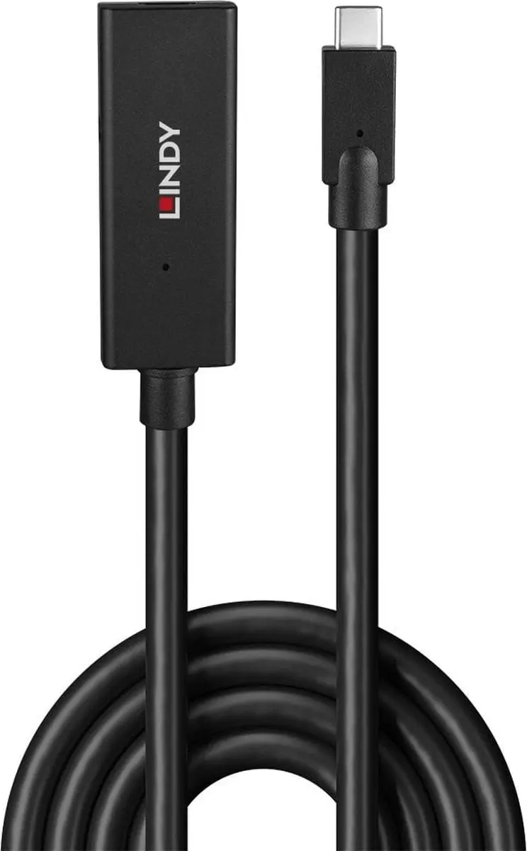 Lindy USB-C Kabel 43364 USB 3.2 Gen2 5m - Zwart