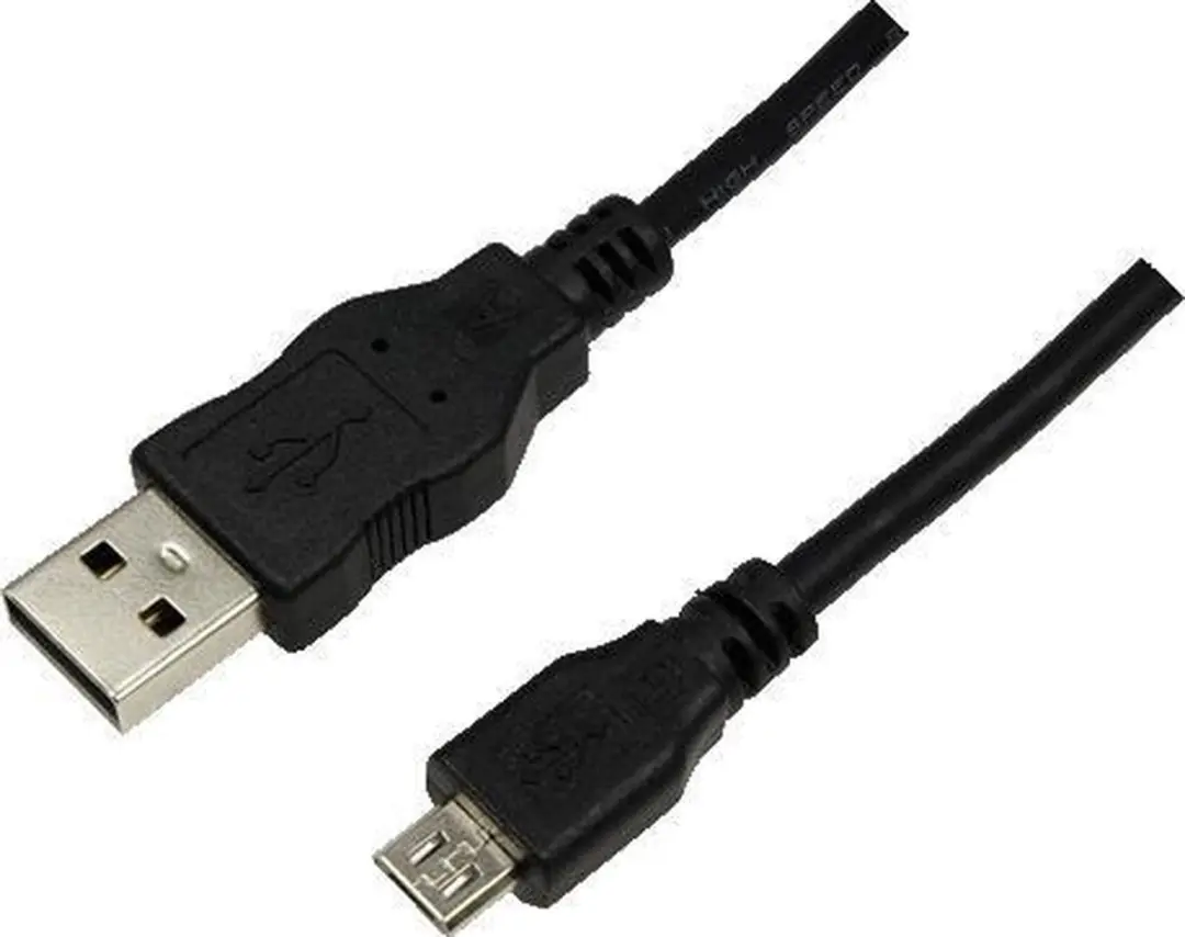 Logilink CU0034 USB 2.0 A-B Microkabel 1.80m - Zwart