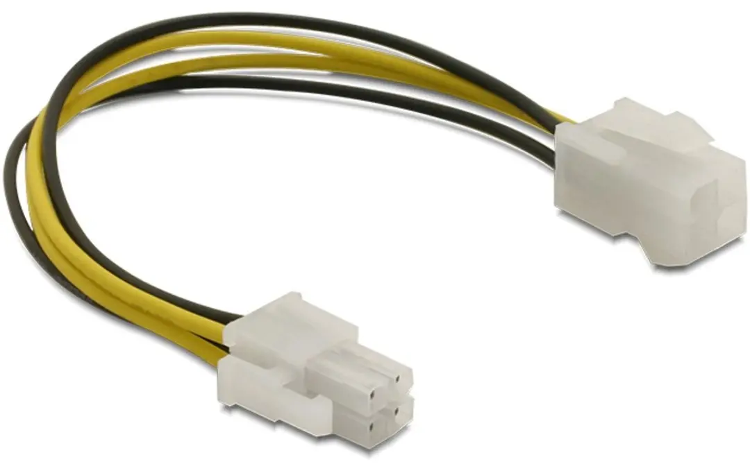 Goobay ATX12V P4 Voeding Verlengkabel 0,30m