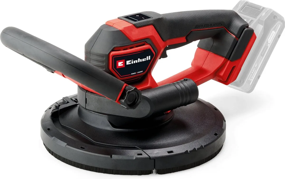 Einhell TP-DWS 18/225 Li BL Solo Accu Wandschuurmachine - 18V - Ø225mm