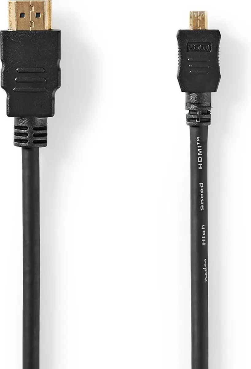 Nedis HDMI-Kabel CVGT34700BK15 4K@30Hz - 1.5m - Zwart
