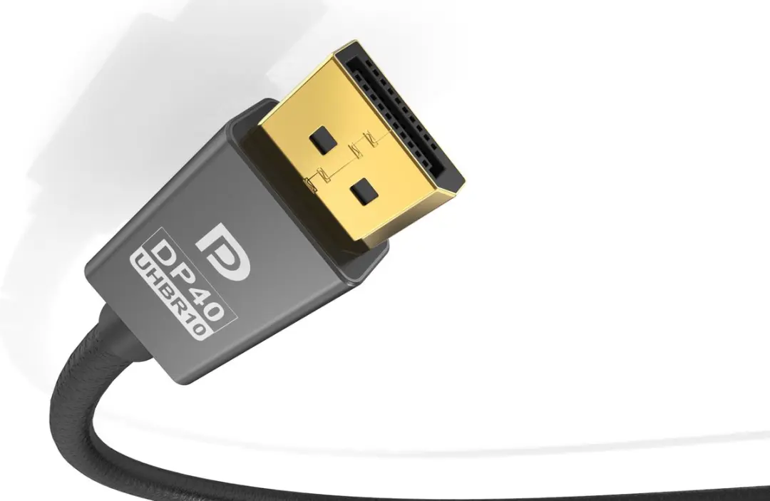 NÖRDIC DP-505 DisplayPort 2.1 Kabel 8K60Hz - 50cm - Zwart