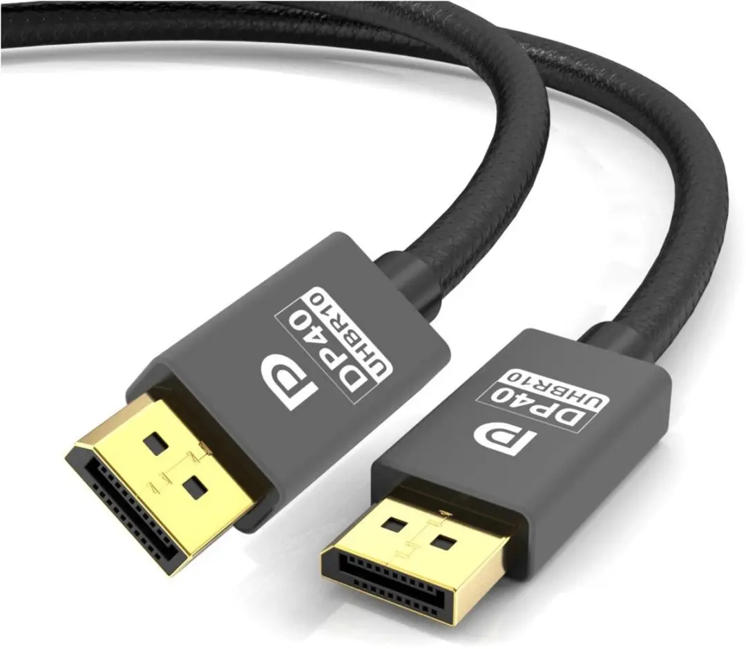 NÖRDIC DP-505 DisplayPort 2.1 Kabel 8K60Hz - 50cm - Zwart