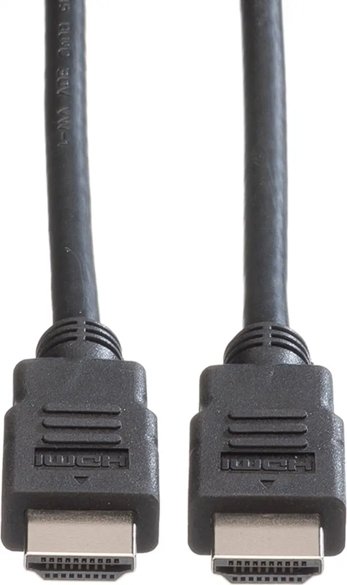 Roline HDMI High Speed Kabel M-M 2m - LSOH - Zwart