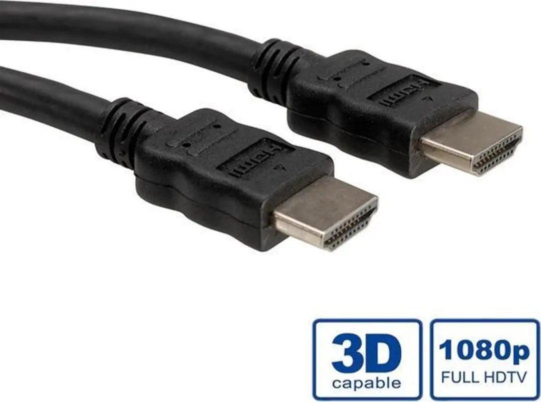 Roline HDMI High Speed Kabel M-M 2m - LSOH - Zwart
