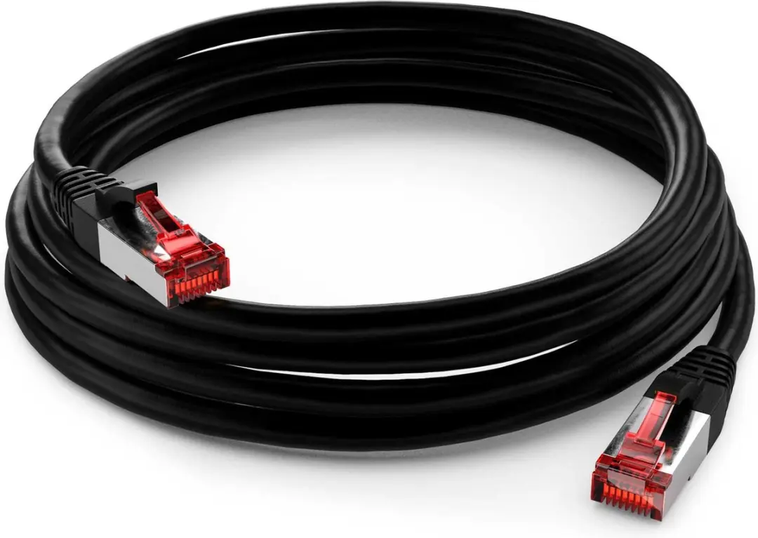 Goobay Wentronic 68694 Cat 6 UTP-kabel 10m - Zwart
