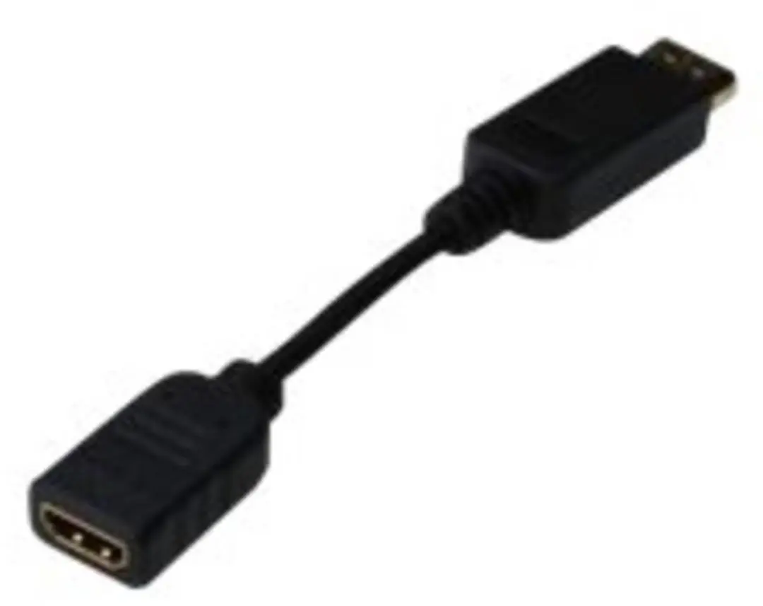 Digitus DB-340400-001-S DisplayPort HDMI Adapter - Zwart