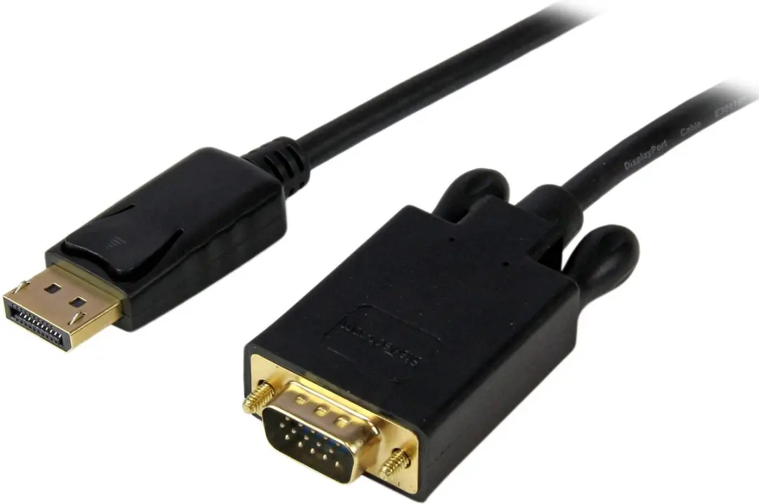 Startech DP2VGAMM6B DisplayPort naar VGA Adapterkabel 1,8m - 1920x1200