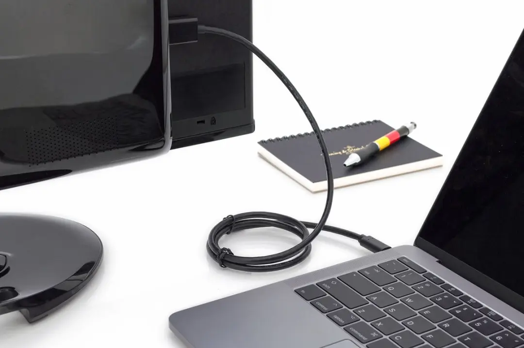 Digitus USB-C naar HDMI Adapterkabel 2.00m - Zwart