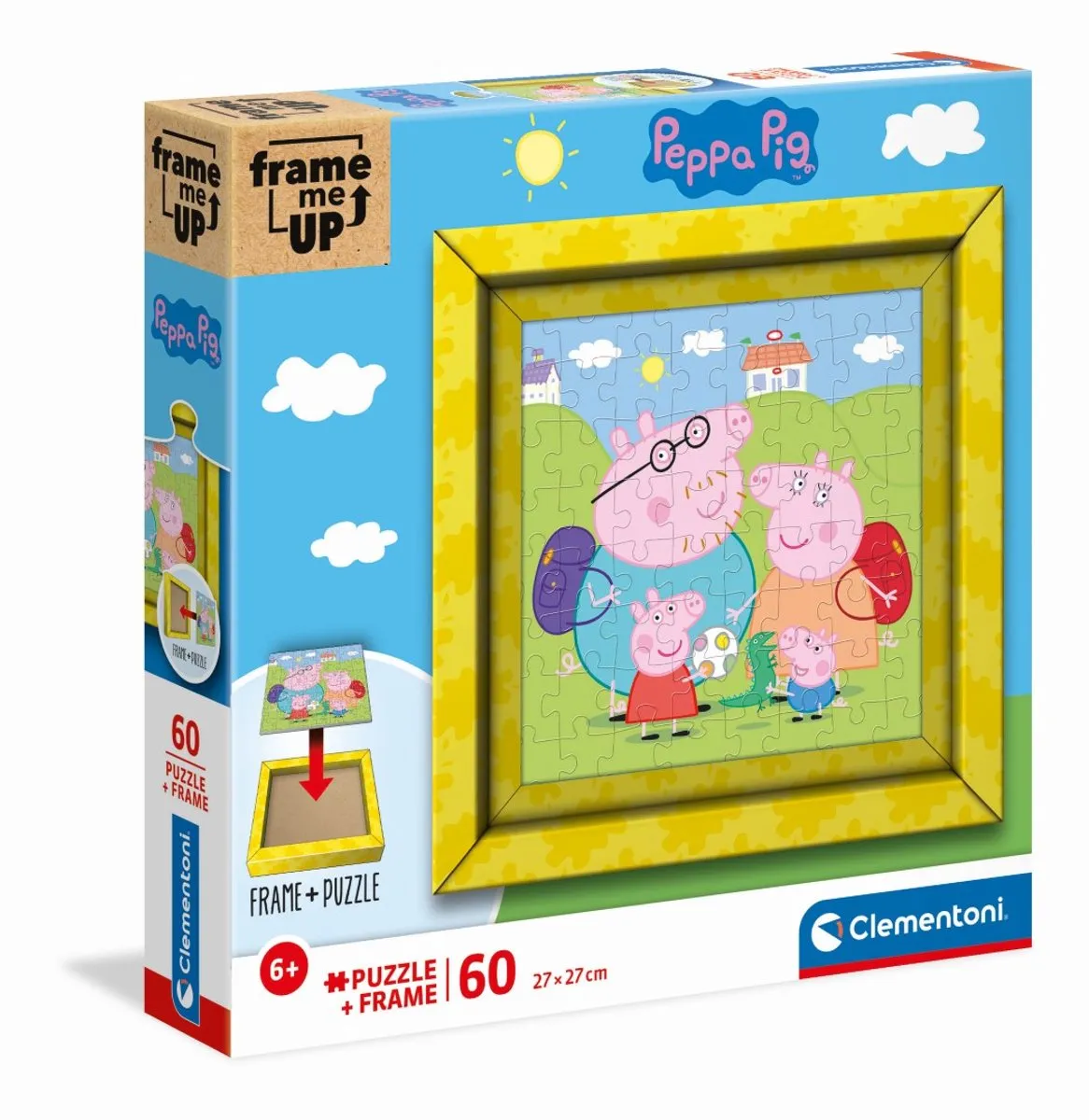 Clementoni Frame Me Up Peppa Pig Puzzel 60 Stuks