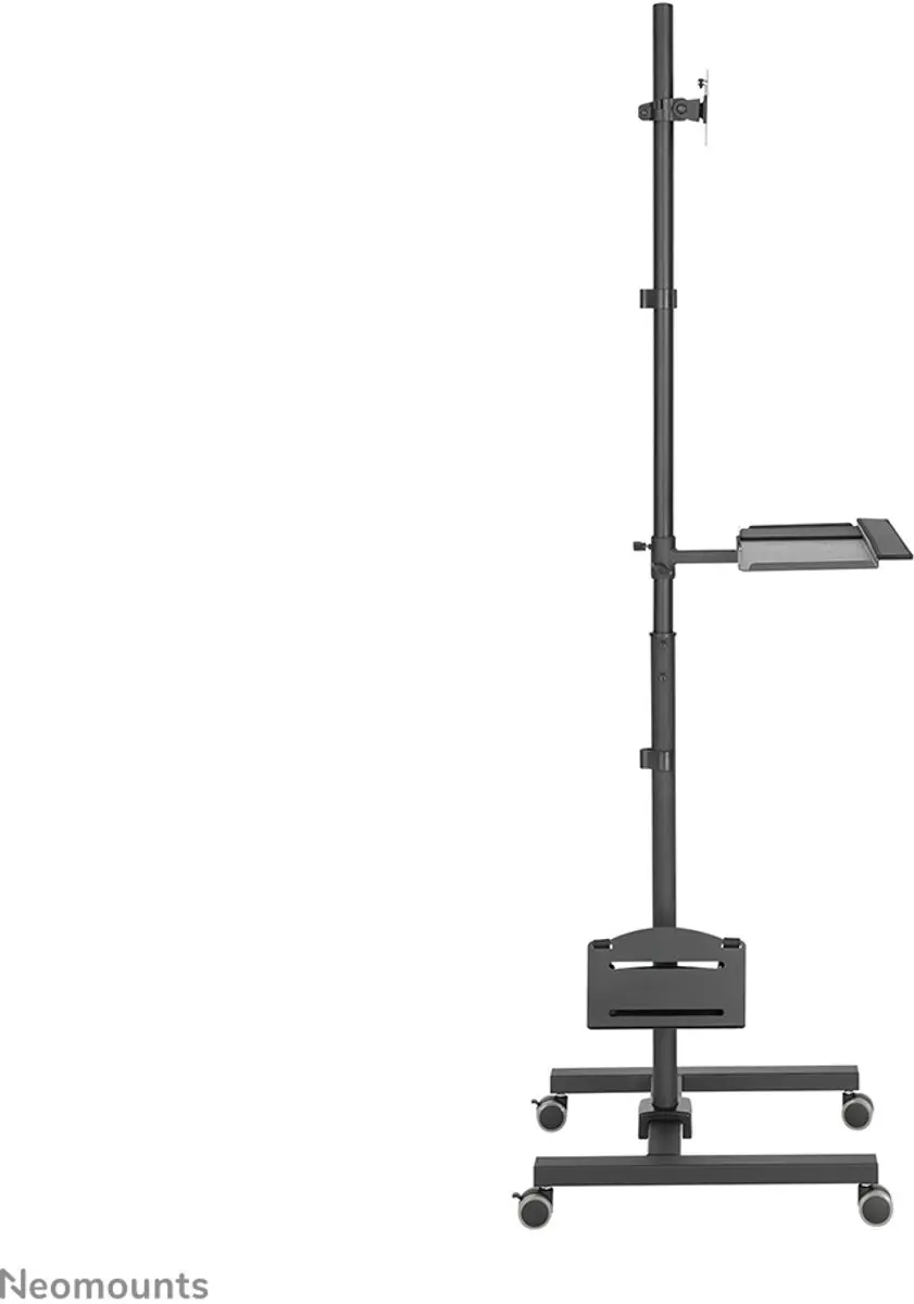 Neomounts FPMA-MOBILE1700 Mobiel Werkstation 10-32" - 8kg - Zwart