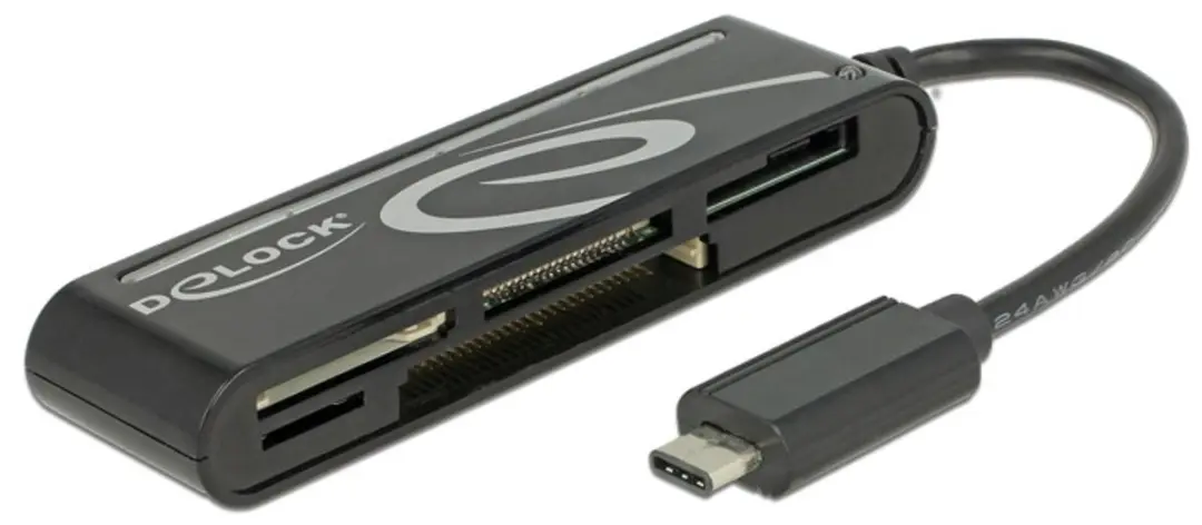 Delock 91739 USB-C Geheugenkaartlezer