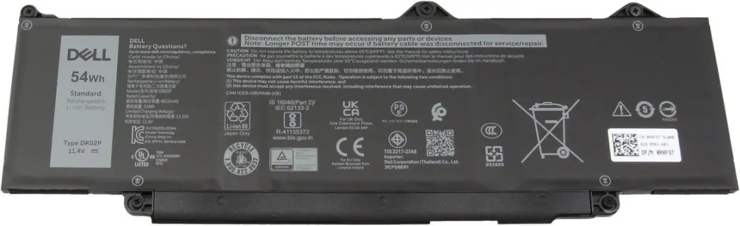 Dell RXF9T Batterij