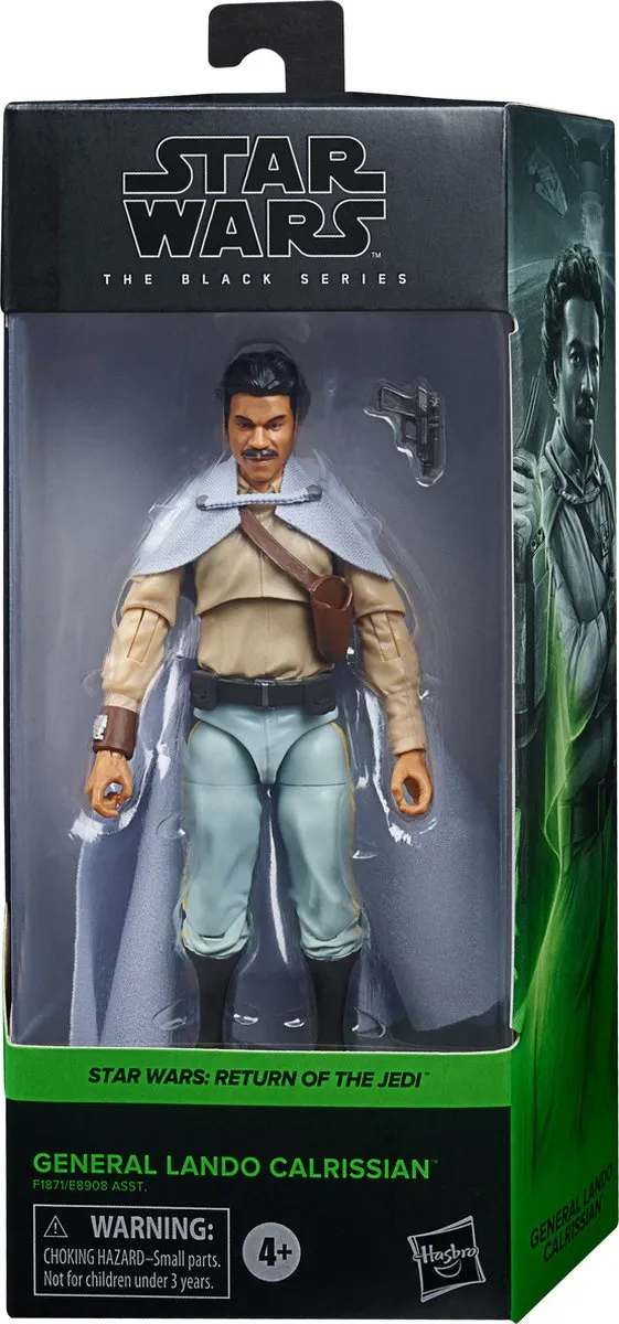 Star Wars Black Series Lando Calrissian 15cm - Multicolor - afbeelding 6 van 6