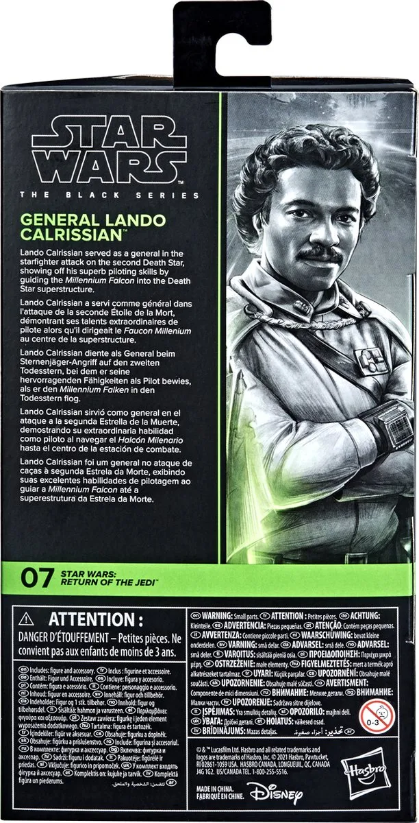Star Wars Black Series Lando Calrissian 15cm - Multicolor