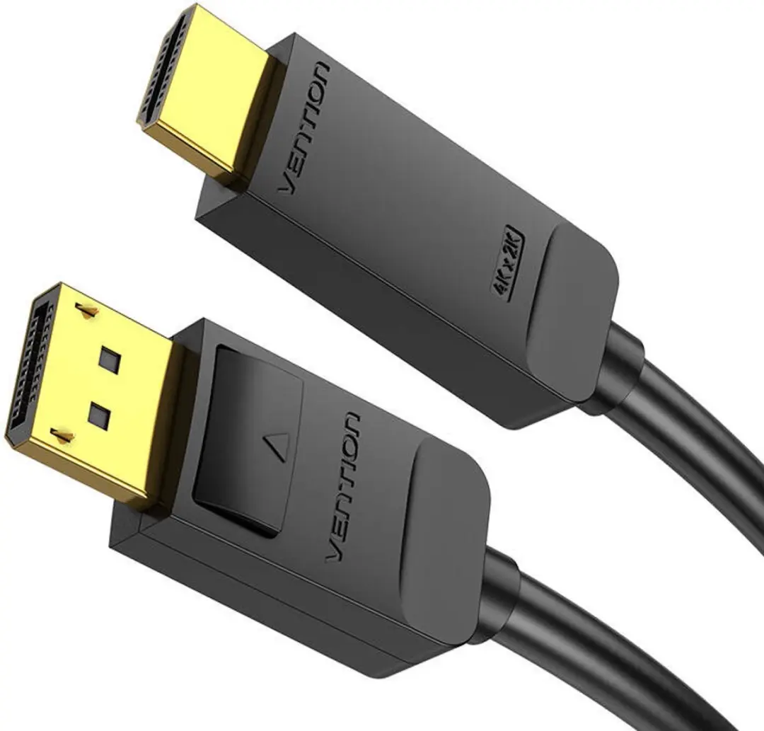 Vention DisplayPort-HDMI-kabel 2m - 4K - Transparant - afbeelding 6 van 6
