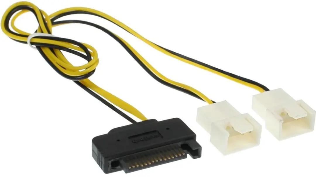 InLine SATA Case Fan Voedingskabel 0,30m